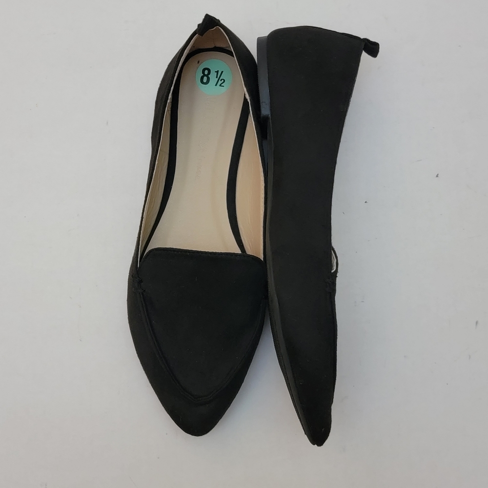 WILD DIVA | Lounge Pointy Toe Ballerina flats faux suede 8.5